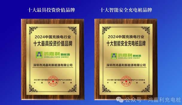 匠心致远，载誉前行：2024年极悦娱乐新能源荣获充换电十大品牌奖！