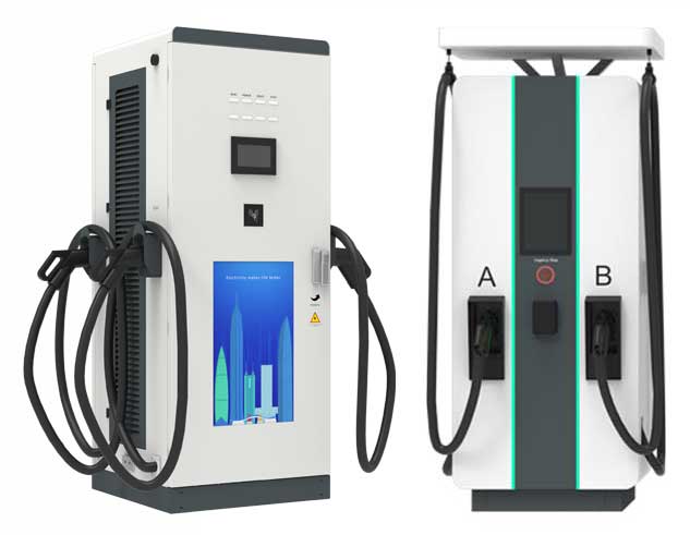 160KW-240KW双枪/四枪一体立式直流充电桩